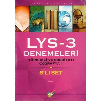 FDD LYS 3 Denemeleri 6'Lı Set (ISBN: 9786053210184)