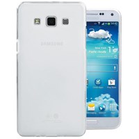 Microsonic Transparent Soft Samsung Galaxy E7 Kılıf Beyaz