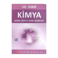 Fen 10. Sınıf Kimya Konu Özetli Soru Bankası (ISBN: 9786054705740)