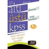 Kpss Altı Üstü Deneme ve Soru Bankası Lise ve Önlisans 10 Deneme 2013 (ISBN: 9786054848164)