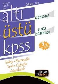 Kpss Altı Üstü Deneme ve Soru Bankası Lise ve Önlisans 10 Deneme 2013 (ISBN: 9786054848164)