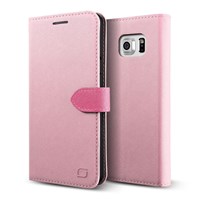 LIFIC Samsung Galaxy Note 5 Saffiano Diary Series Kılıf - Renk : Baby Pink