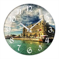 If Clock Istanbul Haydarpaşa Duvar Saati D49