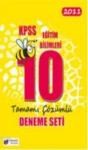 KPSS 10 Tamamı Çözümlü Deneme Seti (ISBN: 9786051220789)