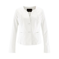 Bpc Selection Suni Deri Blazer Ceket - Beyaz 32033219