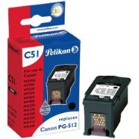Muadil Pelıkan Hardcopy Canon Pg-512 Uyumlu Inkjet Kartuş Siyah