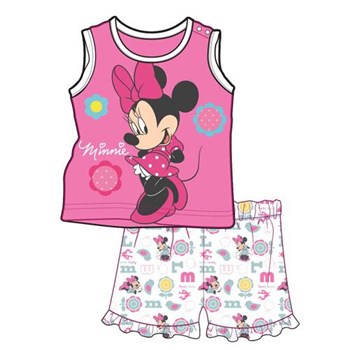 MINNIE MOUSE Mn4400 Kız Bebek Şort Takımı Pembe 3-6 Ay (62-68 Cm) 21241742