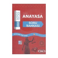 Data KPSS Anayasa Soru Bankası Adan Zye 2015 (ISBN: 9786055001483)