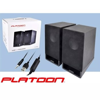 Platoon PL-4000 Siyah Bluetooth Hoparlör