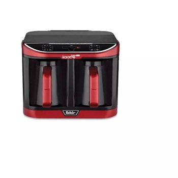 Fakir Kaave Dual Pro 1470W 2300 ml 8 Fincan Kapasiteli Türk Kahvesi Makinesi Kırmızı