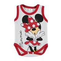 Disney Minnie Mouse Askılı Body Beyaz 12-18 Ay 29473079