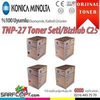 Minolta Tnp-27 Kcym Orjinal Toner Seti