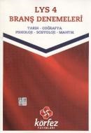 Körfez LYS Branş Denemeleri: LYS-4 Tarih-Coğrafya-Psikoloji-Sosyoloji-Mantık (ISBN: 0028031206008)