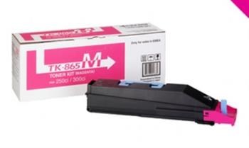 Kyocera Mita TK 865 Toner, Taskalfa 250ci Toner, Taskalfa 300ci Toner, Muadil Kırmızı Toner