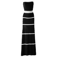 BODYFLIRT boutique Örgü elbise - Siyah 24487148