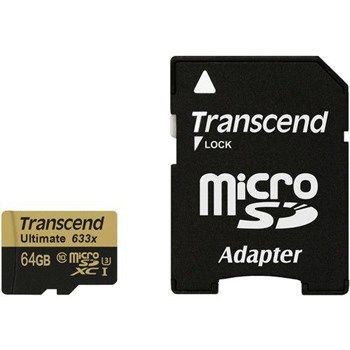 Transcend 64GB Ultimate UHS-I microSDXC Hafıza Kartı