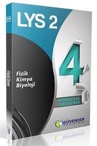 Güvender LYS 2 Fizik Kimya Biyoloji 4 Fasikül Deneme (ISBN: 9789755899688)