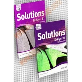 Oxford Solutions Türkiye B1 Students Book Workbook With Audio CD (ISBN: 9780194555517)