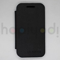Samsung Galaxy Ace s5830 Kılıf Flip Cover Siyah