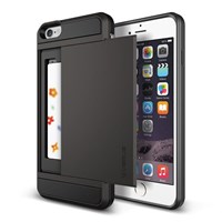 Verus iPhone 6 Plus/6S Plus Case Damda Slide Series Kılıf - Renk : Dark Silver