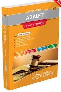 2. Sınıf 4. Yarıyıl Adalet Ana Kaynak (Kod 7141) Murat Yayınları (ISBN: 9789944662345)