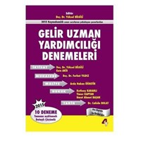 Gelir Uzman Yardımcılığı 10 Deneme Tamamı Açıklamalı Detaylı Çözümlü 4T Yayınları (ISBN: 9786053553283)