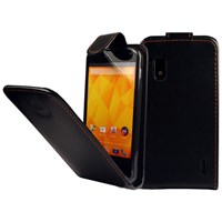 Microsonic Cs150 Flip Leather Deri Kilif Lg Nexus 4 E960