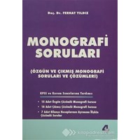 Monografi Soruları (ISBN: 9786059139076)