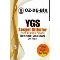 YGS Sosyal Bilimler Deneme Sınavları Çek Kopar (ISBN: 9786055786540)