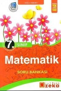 7. Sınıf Matematik Soru Bankası İşleyen Zeka Yayınları (ISBN: 9786059966191)