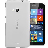 Microsonic Transparent Soft Microsoft Lumia 535 Kılıf Beyaz