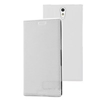 Microsonic Sony Xperia C5 Ultra Kılıf Gizli Mıknatıslı Delux Beyaz