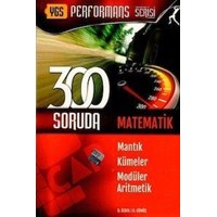 YGS 300 Soruda Matematik Mantık Kümeler Modüler Aritmetik Çap Yayınları (ISBN: 9786055140465)