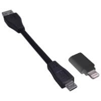 Micro USB ve Lightning Şarj ve Data Kablo Seti