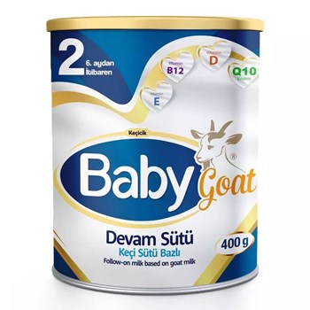 Baby Goat 2 6-9 Ay 400 gr Keçi Sütü Bazlı Devam Sütü