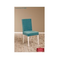 Sanal Mobilya Helen Demonte Sandalye Beyaz - Turkuaz Mavi V-308 25341725