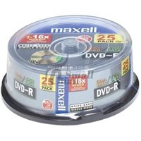 Maxell 25li 4.7gb 16x Dvd+R