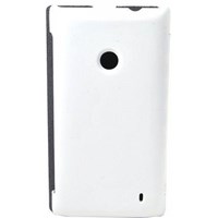 Nokia Lumia 520 Kılıf Flip Cover Beyaz