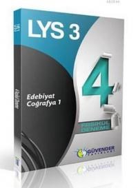 LYS 3 Edebiyat Coğrafya 1 (4 Fasikül Deneme) (ISBN: 9789755899664)