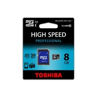 TOSHIBA 8GB MICRO SDHC UHS-1 C10