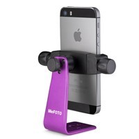Benro MeFoto Aluminum Phone Holder Purple