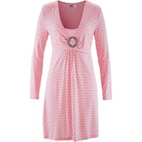 Bpc Bonprix Collection Penye Elbise, Uzun Kollu - Pembe 31462570