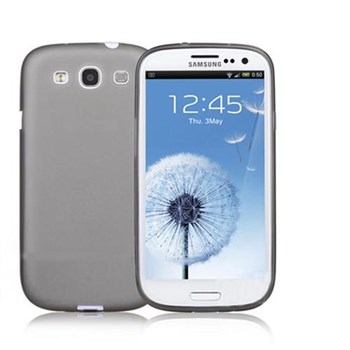 Microsonic 0.2mm Ultra Ince Kılıf Samsung Galaxy S3 I9300 Gri