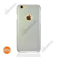 iPhone 6 Metalik Sert Redlife Gümüş Arka Kapak