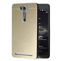Microsonic Asus Zenfone 2 Laser 5.0 Inch Kılıf Hybrid Metal Gold 33123954
