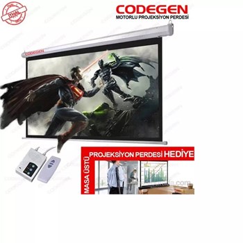 Codegen EX-50 500x375 cm Motorlu Projeksiyon Perdesi
