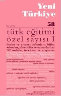 Türk Eğitimi Özel Sayısı - I (ISBN: 3000518100015)