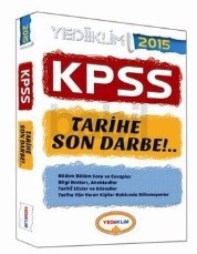 Yediiklim 2015 KPSS Tarihe Son Darbe (ISBN: 9786059031288)