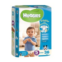 Huggies Jumbo Junior Erkek 5 Numara 36'Lı Bebek Bezi