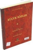 Küçük Sözler (ISBN: 9786054299287)